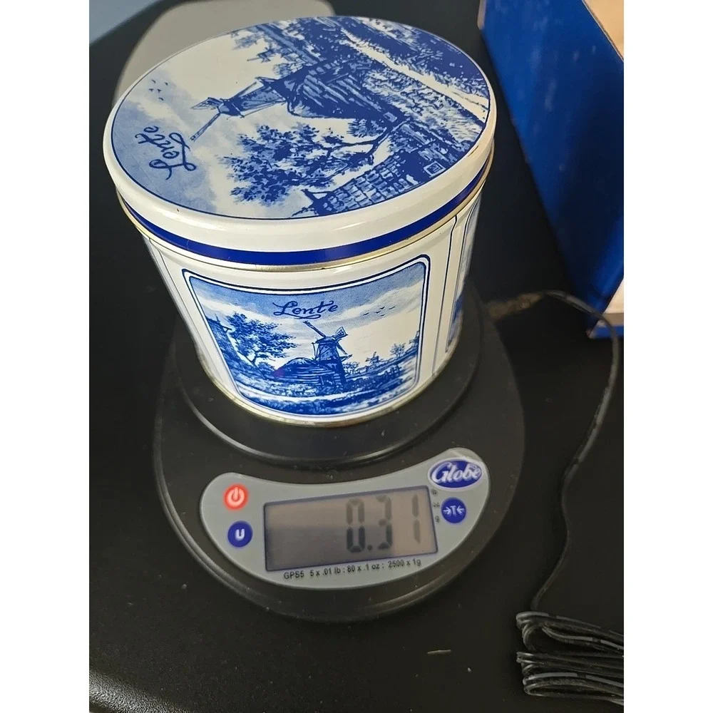Globe GPS5 5lb Digital Portion Control‎ Scale With Plastic Platter Bowl